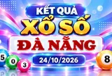 XSDNA 24/10 - Kết quả xổ số Đà Nẵng hôm nay ngày 24 tháng 10