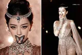 Sự thật màn trình diễn "cánh bướm trên môi" của Địch Lệ Nhiệt Ba
