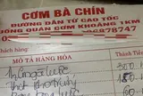 Ghé quán cơm bình dân, tài xế bức xúc vì nửa con gà giá 300.000 đồng