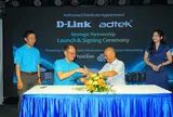Lễ ký kết Hợp đồng Phân phối và trao Chứng nhận Nhà phân phối chính thức giữa D-LINK INTERNATIONAL LTD & AD.TEK