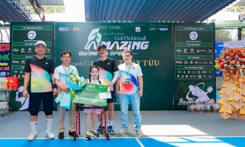 Giải Pickleball Amazing Quảng Trị gây quỹ cho Dự án Nhân ái Hoa Trà My