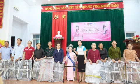 Đại sứ Hoa hậu Trăng Khuyết Việt Nam - Trần Trà My ra mắt dự án nhân ái tại quê nhà