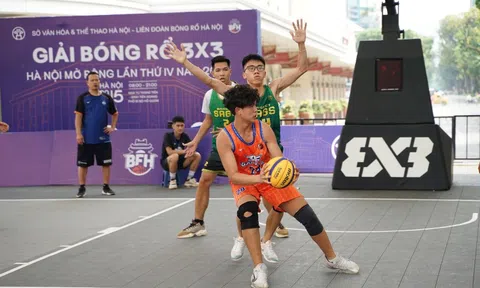 Giải bóng rổ 3x3 Hà Nội mở rộng 2024: Bùng nổ không khí sôi động cho người dân và du khách