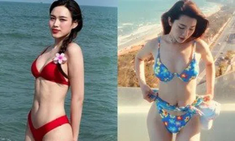 Hoa hậu Đỗ Thị Hà và dàn người đẹp diện bikini đọ dáng gợi cảm