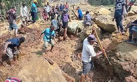 Lãnh đạo Chính phủ Việt Nam gửi điện thăm hỏi về sạt lở đất tại Papua New Guinea