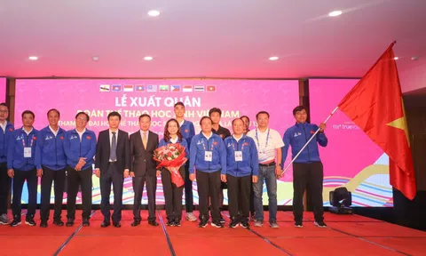 Đoàn thể thao học sinh Việt Nam xuất quân tham dự ASEAN Schools Games 13