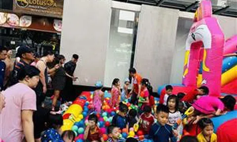 TP Hồ Chí Minh: Trẻ em được vui chơi trong ngày Quốc tế thiếu nhi
