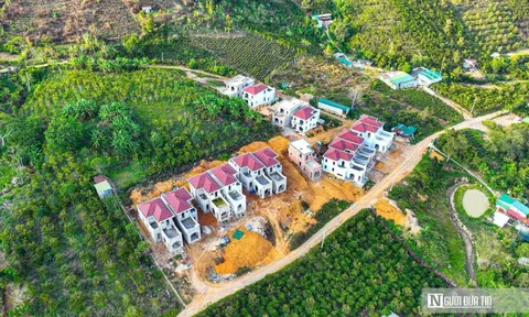 Lâm Đồng: Huyện Bảo Lâm xin gia hạn việc xử lý 22 căn nhà liền kề trái phép
