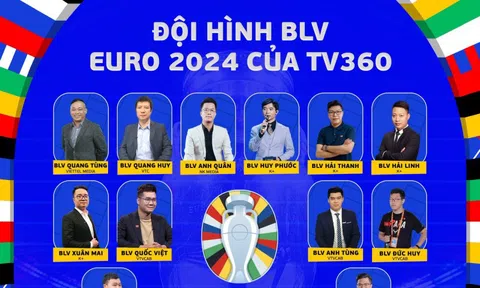 TV360 phát sóng miễn phí Vòng chung kết EURO 2024