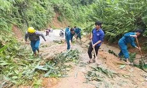 Quảng Nam: Tập trung khắc phục các điểm sạt lở do mưa bão gây ra