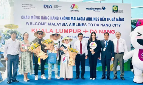 Đà Nẵng đón chuyến bay đầu tiên từ Malaysia Airlines