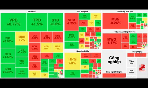 VN-Index ngắt mạch tăng