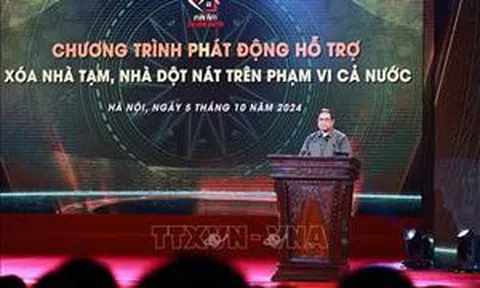 Thủ tướng Phạm Minh Chính phát động hỗ trợ xóa nhà tạm, nhà dột nát