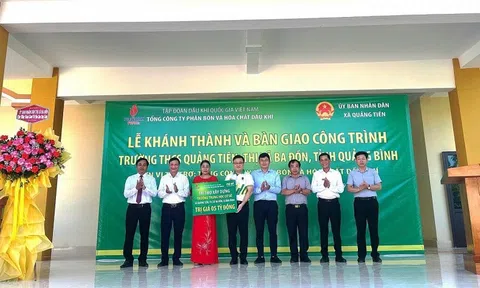 PVFCCo đồng hành cùng sự phát triển giáo dục