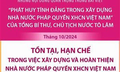 Tồn tại, hạn chế trong việc xây dựng và hoàn thiện Nhà nước pháp quyền XHCN Việt Nam