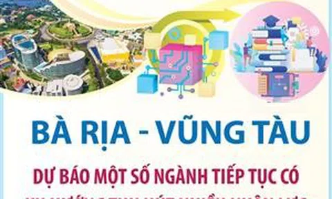 Bà Rịa - Vũng Tàu: Dự báo một số ngành tiếp tục có xu hương thu hút nhiều nhân lực