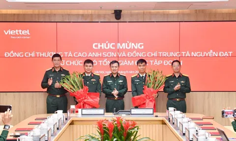 Viettel có thêm 2 Phó Tổng Giám đốc