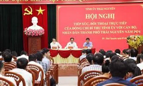 Lắng nghe tâm tư, nguyện vọng của người dân thành phố Thái Nguyên