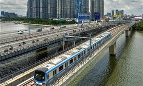 TP Hồ Chí Minh: Đề xuất miễn phí vé tàu điện metro số 1 trong tháng đầu tiên hoạt động