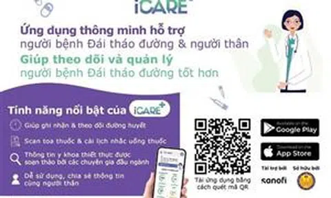 Ứng dụng iCARE+ lần đầu ra mắt trên App Store đồng hành cùng người bệnh đái tháo đường