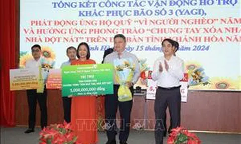 Khánh Hòa tiếp nhận hơn 68 tỷ đồng đóng góp vì người nghèo