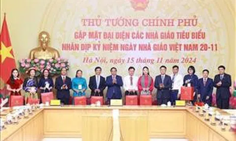 Thủ tướng Phạm Minh Chính: Chăm lo sự nghiệp 'trồng người' hướng tới kỷ nguyên mới