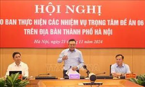 Hà Nội gương mẫu, đi đầu trong triển khai nhiệm vụ của Đề án 06