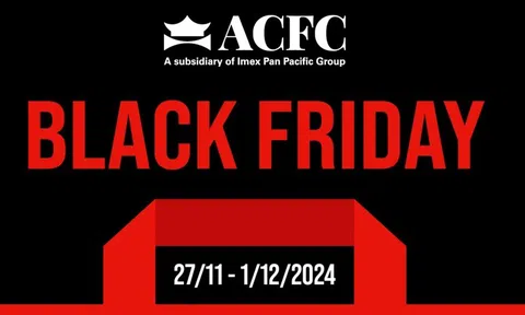 ACFC Black Friday 2024 cùng các thương hiệu lớn tung loạt ưu đãi