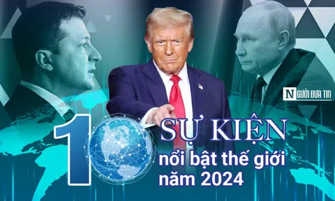 Góc nhìn Người Đưa Tin: 10 sự kiện nổi bật thế giới 2024