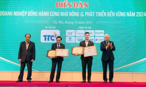 De Heus Việt Nam được vinh danh là doanh nghiệp tiêu biểu vì sự phát triển nông nghiệp