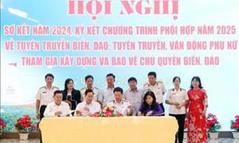 Phối hợp tuyên truyền về biển, đảo, đáp ứng nhiệm vụ trong tình hình mới