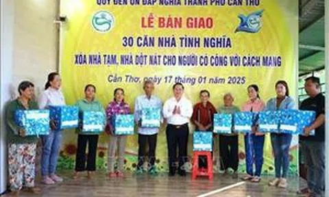 Cần Thơ: Vận động xã hội hóa xây dựng 80 căn nhà cho gia đình chính sách, người có công