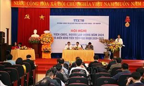 Hội nghị viên chức, người lao động Cơ quan TTXVN khu vực miền Trung - Tây Nguyên