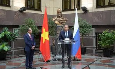 Ngoại trưởng Lavrov khẳng định tình hữu nghị Nga - Việt chiến thắng mọi thử thách