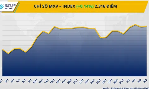 Chỉ số MXV-Index hồi phục, quanh ngưỡng 2.300 điểm