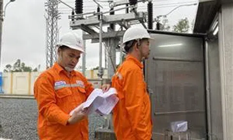 Đóng điện đưa vào vận hành giai đoạn 2 Trạm biến áp 110kV Phú Hòa