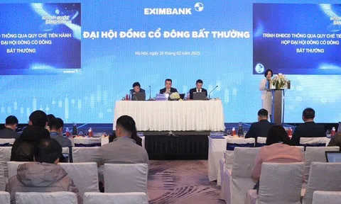 ĐHĐCĐ bất thường Eximbank: Bầu bổ sung thành viên BKS, bàn chuyện sửa điều lệ ngân hàng