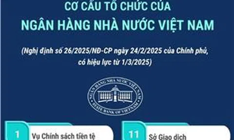 Cơ cấu tổ chức của Ngân hàng Nhà nước Việt Nam