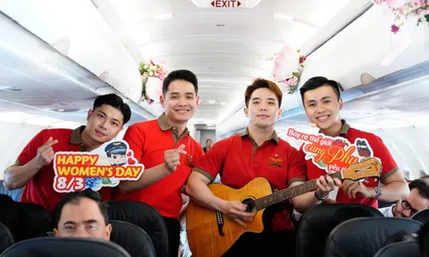 Vietjet giảm 83% giá vé nhân ngày Quốc tế phụ nữ 8/3