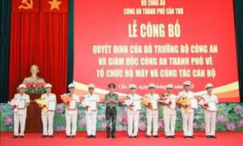 Nhiều địa phương giải thể công an cấp huyện