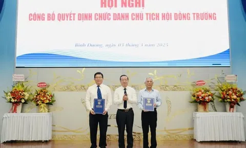 Nguyên Giám đốc Sở TT&TT Bình Dương chính thức làm Chủ tịch Hội đồng Trường ĐH Thủ Dầu Một