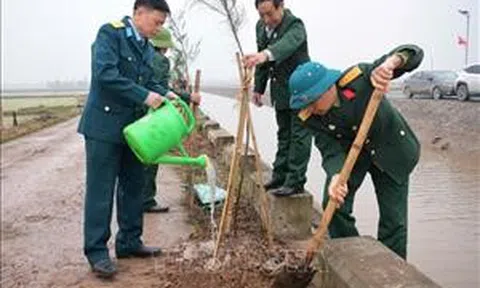 Tết trồng cây: Nét văn hóa đầu Xuân