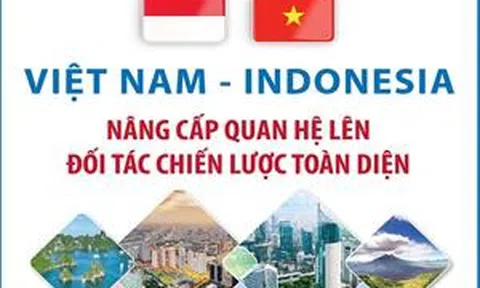 Việt Nam và Indonesia nâng cấp quan hệ lên Đối tác chiến lược toàn diện