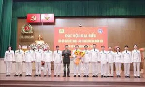 Đại hội đại biểu lần thứ nhất Hội Hữu nghị Việt Nam - Lào trong Công an nhân dân