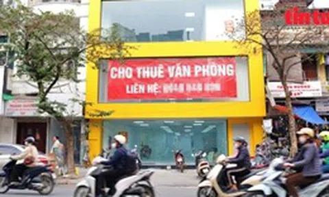 La liệt bảng cho thuê nhà trên những tuyến phố đắt đỏ ở Hà Nội