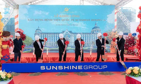 Sunshine Group khởi công xây dựng bệnh viện quốc tế tại dự án Noble Palace Tay Thang Long