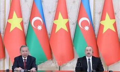Thiết lập quan hệ Đối tác toàn diện Việt Nam - Azerbaijan