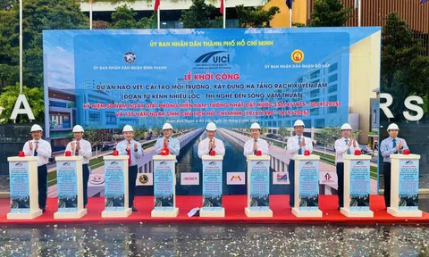 Tp.HCM khởi công dự án hơn 17.000 tỷ đồng “hồi sinh” rạch Xuyên Tâm