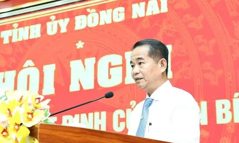 Đồng Nai có Tân Phó Bí thư Tỉnh uỷ