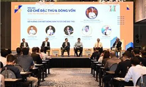 Cần có cơ chế đặc thù và dòng vốn cho thị trường bất động sản